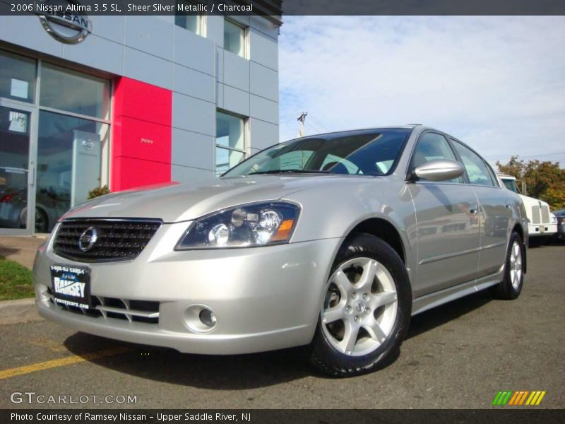 Sheer Silver Metallic / Charcoal 2006 Nissan Altima 3.5 SL