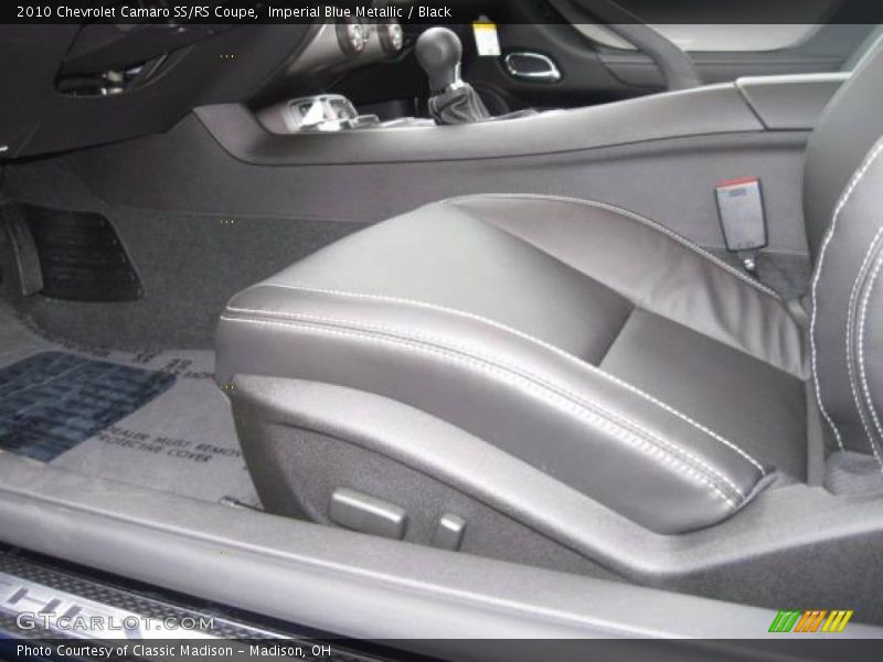 Imperial Blue Metallic / Black 2010 Chevrolet Camaro SS/RS Coupe