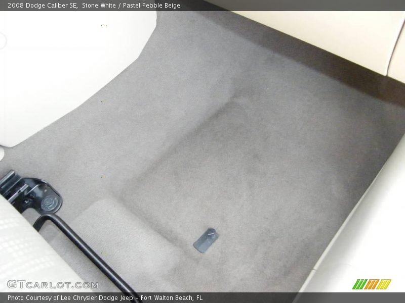 Stone White / Pastel Pebble Beige 2008 Dodge Caliber SE