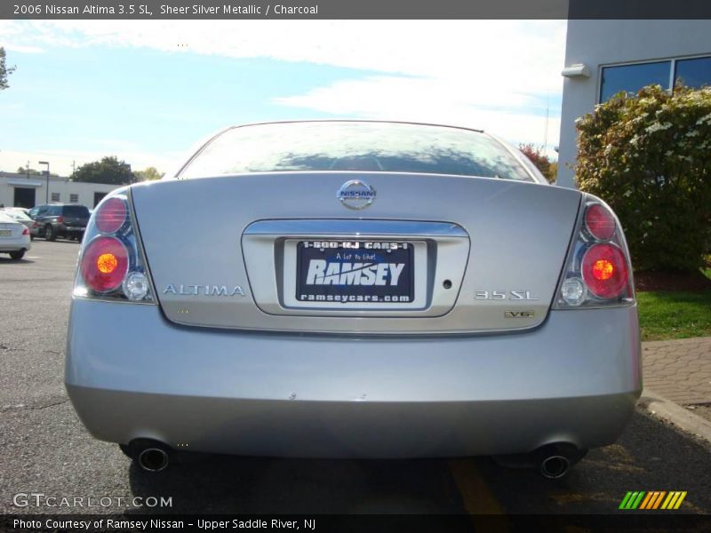 Sheer Silver Metallic / Charcoal 2006 Nissan Altima 3.5 SL