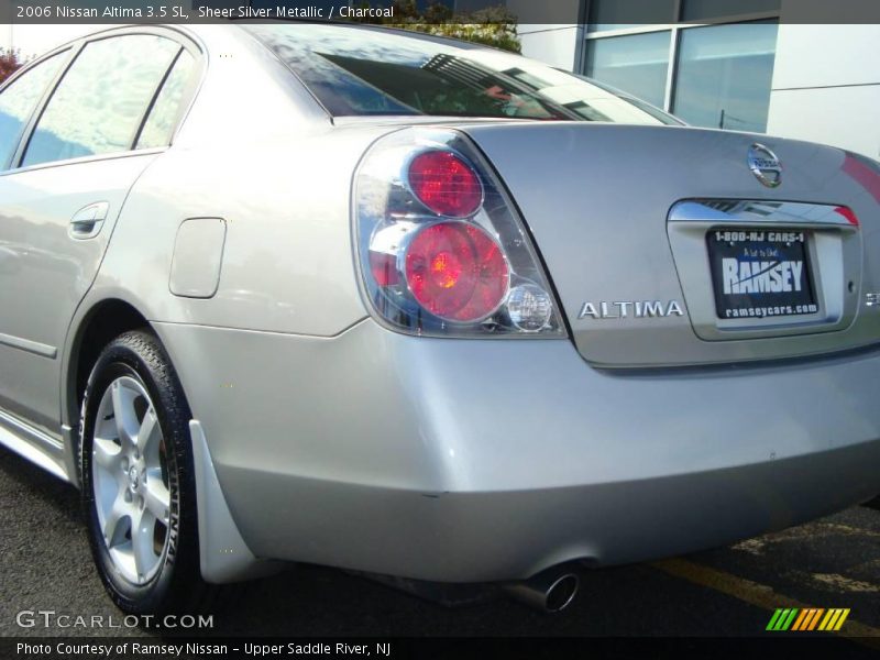 Sheer Silver Metallic / Charcoal 2006 Nissan Altima 3.5 SL