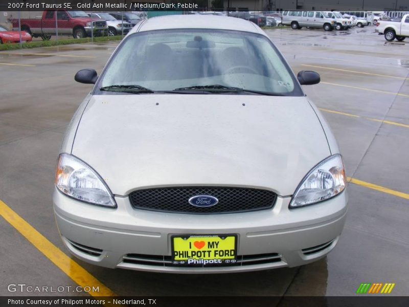 Gold Ash Metallic / Medium/Dark Pebble 2007 Ford Taurus SE