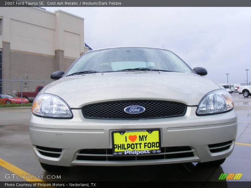 Gold Ash Metallic / Medium/Dark Pebble 2007 Ford Taurus SE
