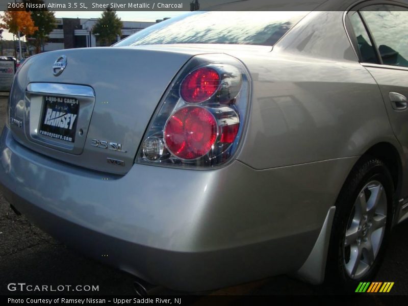 Sheer Silver Metallic / Charcoal 2006 Nissan Altima 3.5 SL
