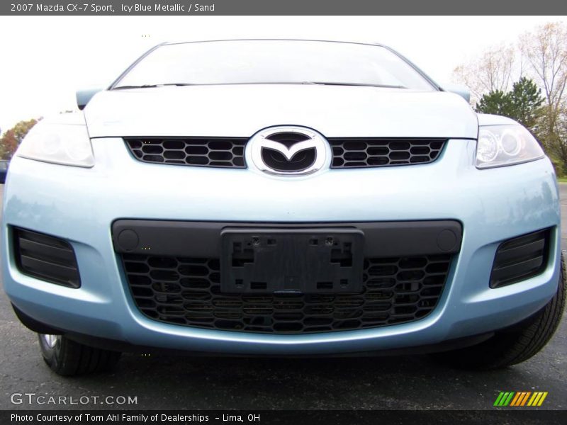 Icy Blue Metallic / Sand 2007 Mazda CX-7 Sport