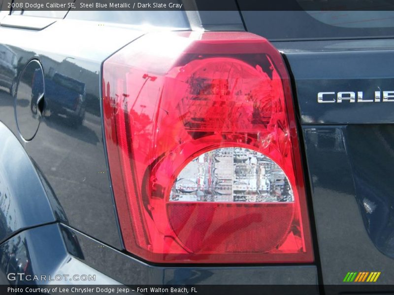 Steel Blue Metallic / Dark Slate Gray 2008 Dodge Caliber SE