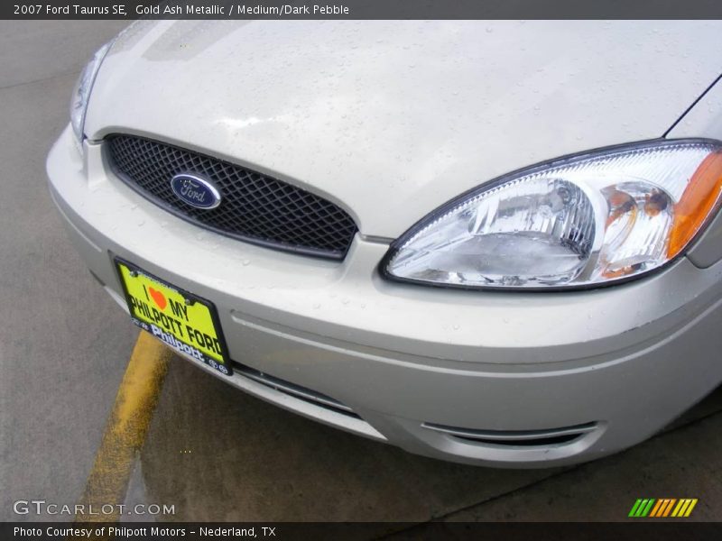 Gold Ash Metallic / Medium/Dark Pebble 2007 Ford Taurus SE