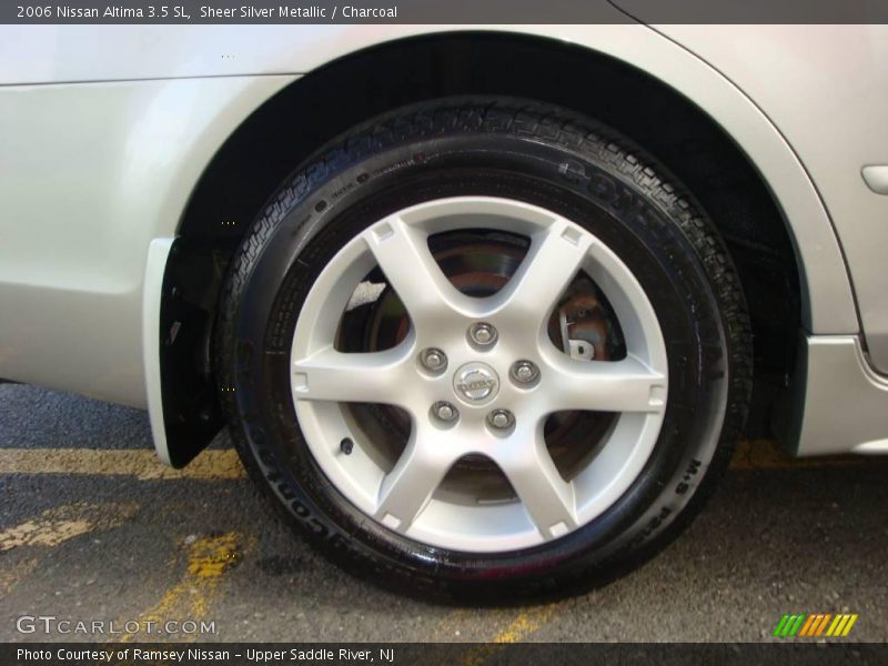 Sheer Silver Metallic / Charcoal 2006 Nissan Altima 3.5 SL