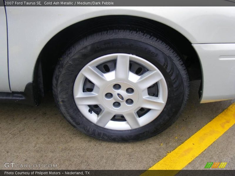 Gold Ash Metallic / Medium/Dark Pebble 2007 Ford Taurus SE