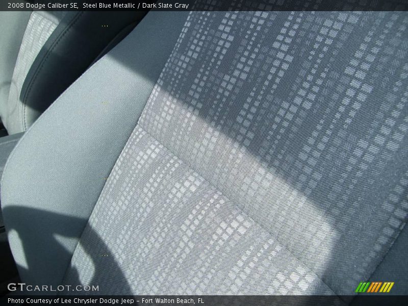 Steel Blue Metallic / Dark Slate Gray 2008 Dodge Caliber SE