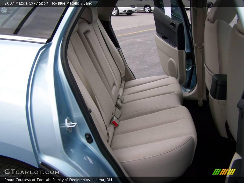 Icy Blue Metallic / Sand 2007 Mazda CX-7 Sport