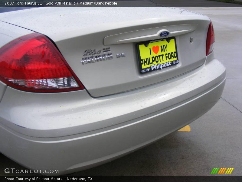 Gold Ash Metallic / Medium/Dark Pebble 2007 Ford Taurus SE