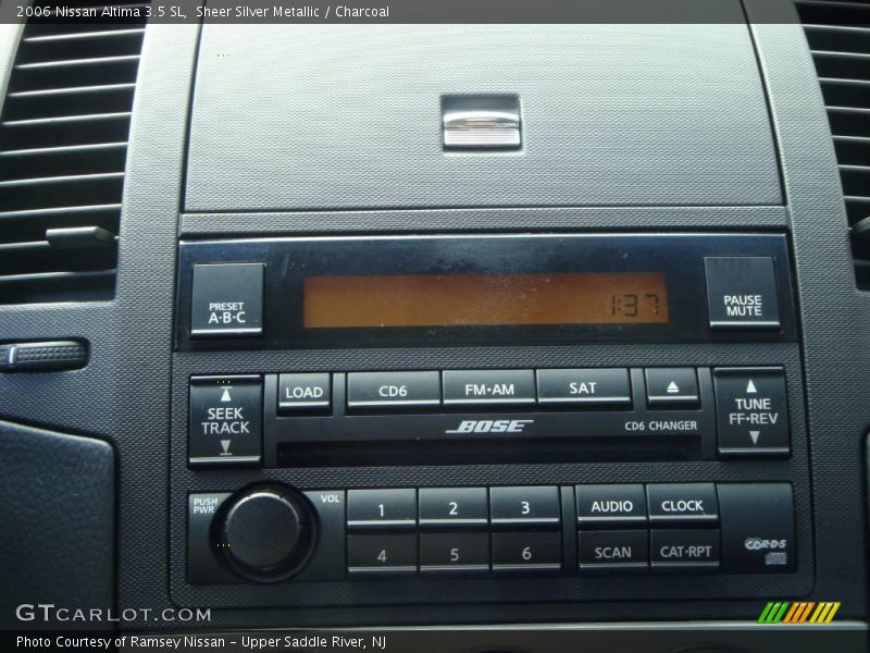 Sheer Silver Metallic / Charcoal 2006 Nissan Altima 3.5 SL