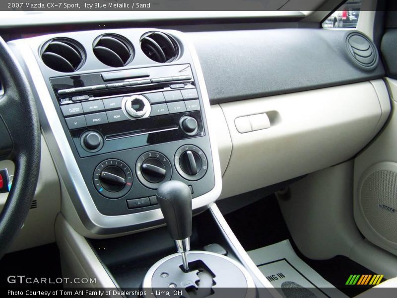 Icy Blue Metallic / Sand 2007 Mazda CX-7 Sport