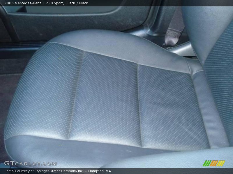 Black / Black 2006 Mercedes-Benz C 230 Sport