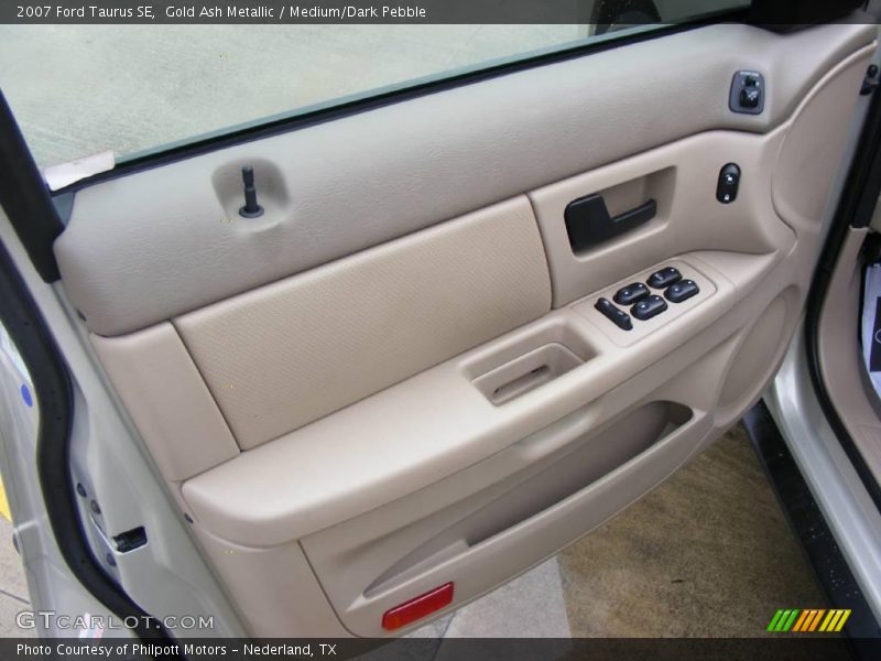 Gold Ash Metallic / Medium/Dark Pebble 2007 Ford Taurus SE