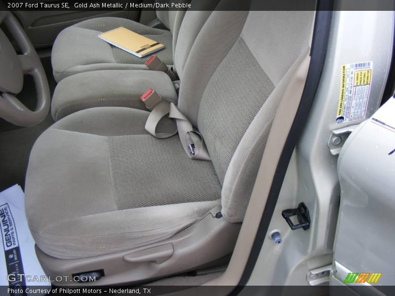 Gold Ash Metallic / Medium/Dark Pebble 2007 Ford Taurus SE