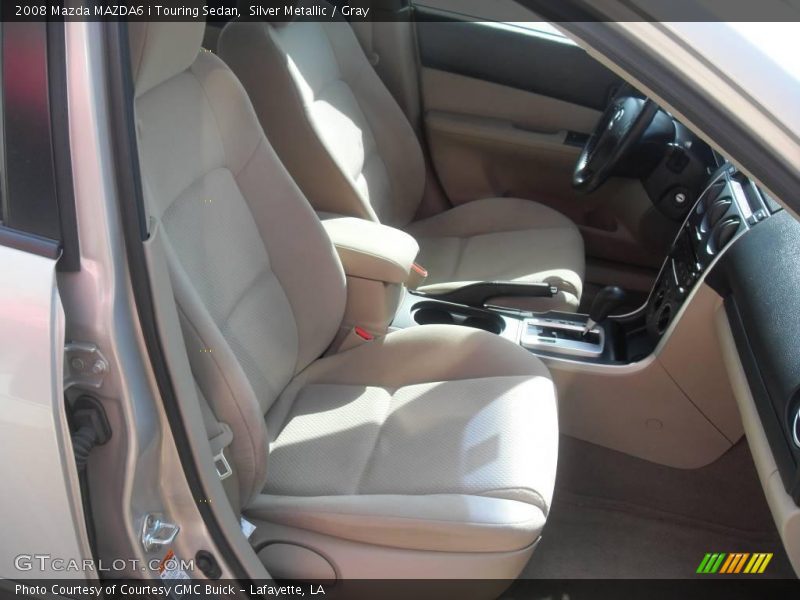 Silver Metallic / Gray 2008 Mazda MAZDA6 i Touring Sedan