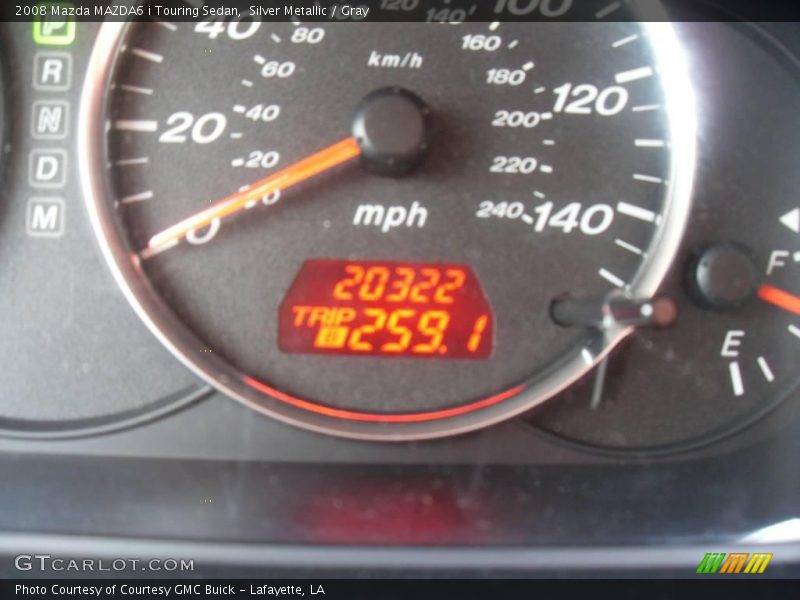 Silver Metallic / Gray 2008 Mazda MAZDA6 i Touring Sedan