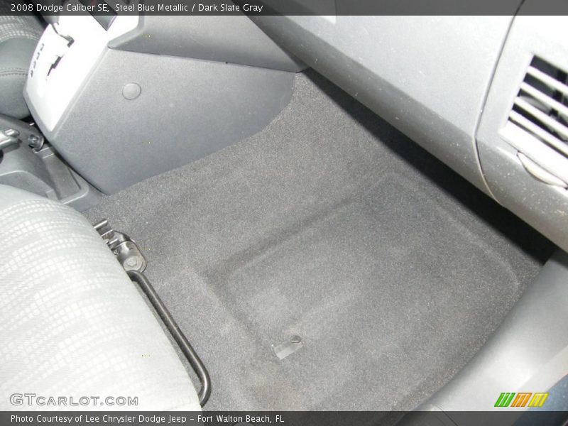 Steel Blue Metallic / Dark Slate Gray 2008 Dodge Caliber SE