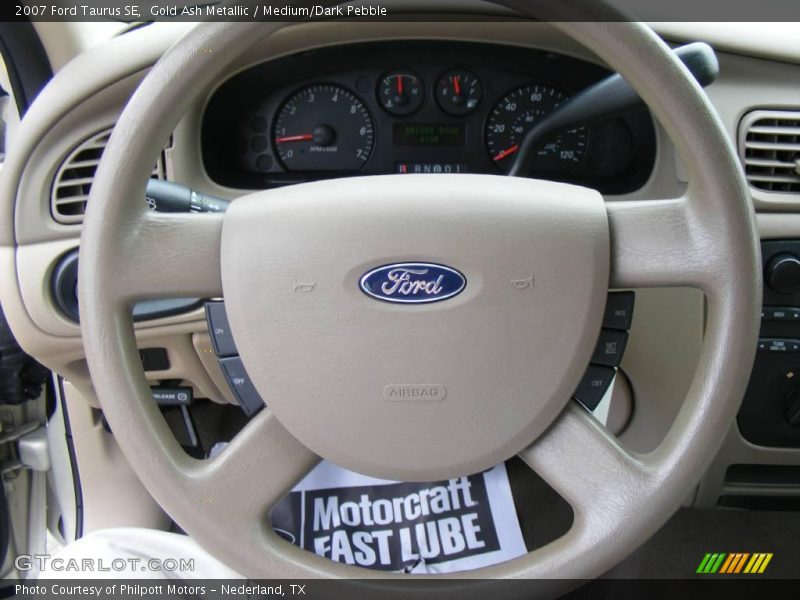 Gold Ash Metallic / Medium/Dark Pebble 2007 Ford Taurus SE