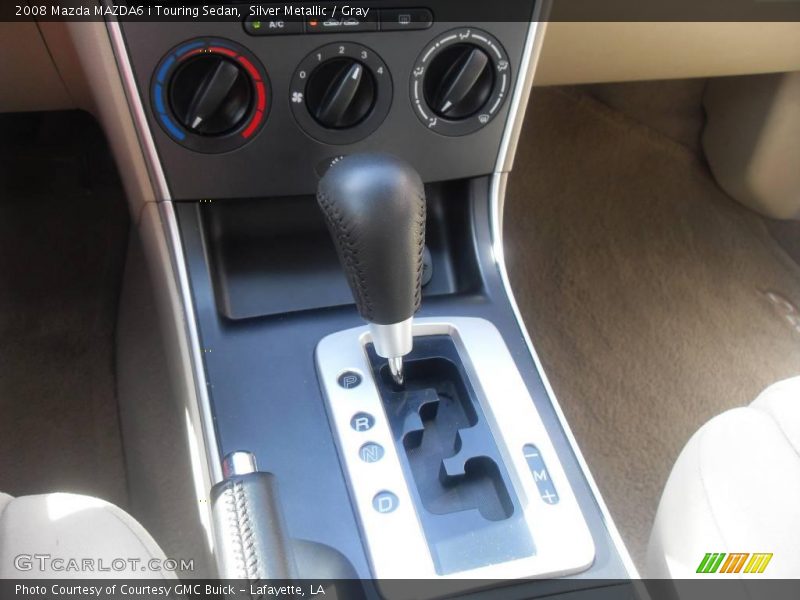Silver Metallic / Gray 2008 Mazda MAZDA6 i Touring Sedan