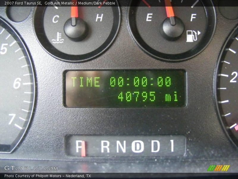Gold Ash Metallic / Medium/Dark Pebble 2007 Ford Taurus SE