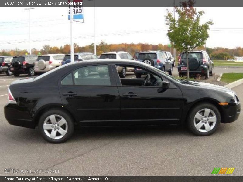 Black / Charcoal Black 2007 Ford Fusion SE