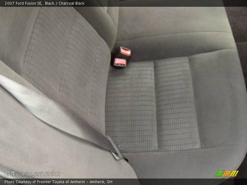 Black / Charcoal Black 2007 Ford Fusion SE