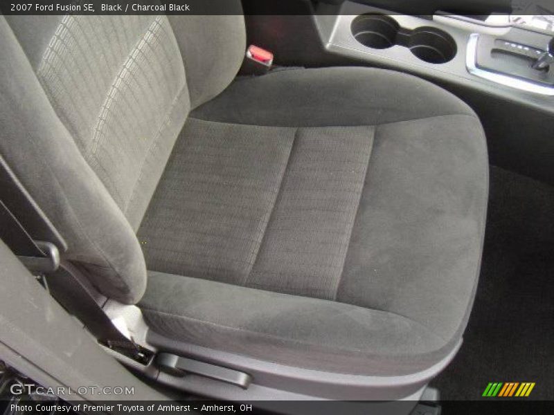 Black / Charcoal Black 2007 Ford Fusion SE