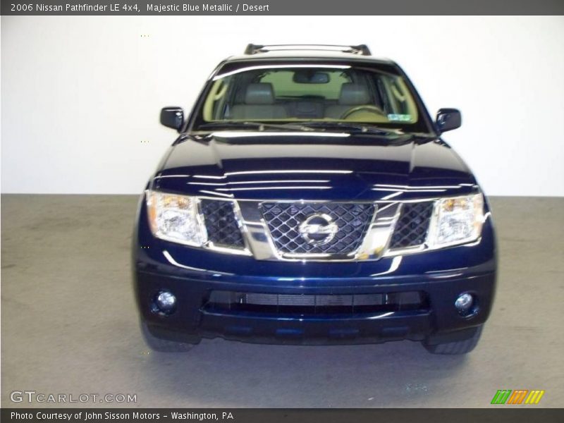 Majestic Blue Metallic / Desert 2006 Nissan Pathfinder LE 4x4