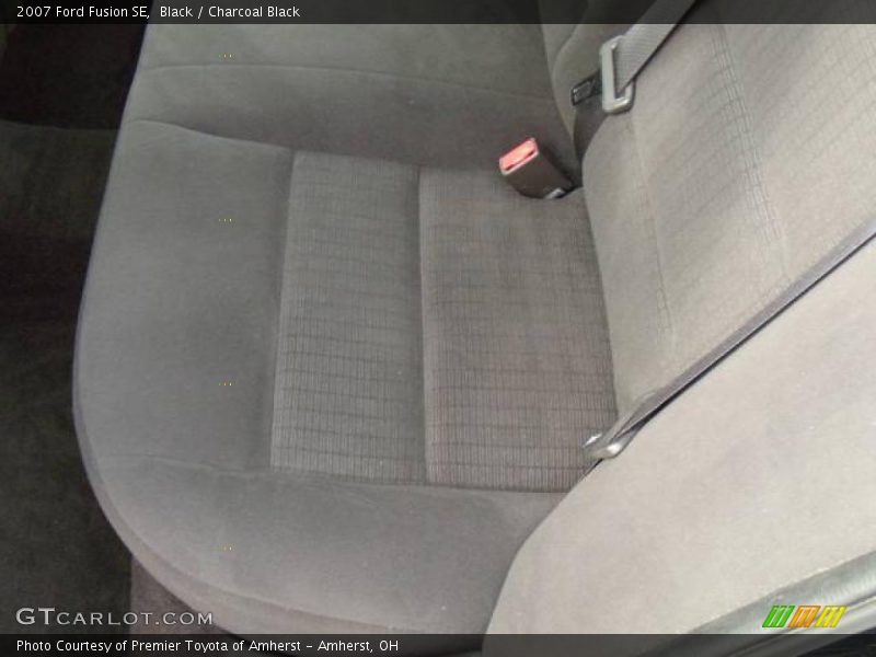 Black / Charcoal Black 2007 Ford Fusion SE