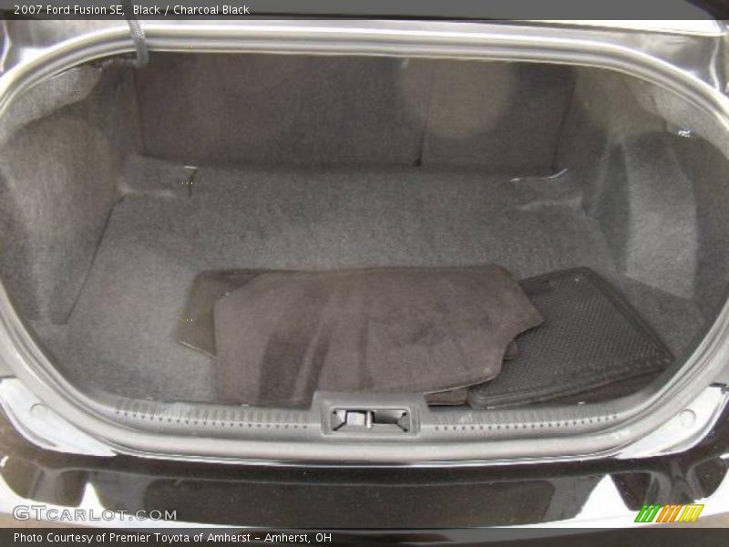 Black / Charcoal Black 2007 Ford Fusion SE