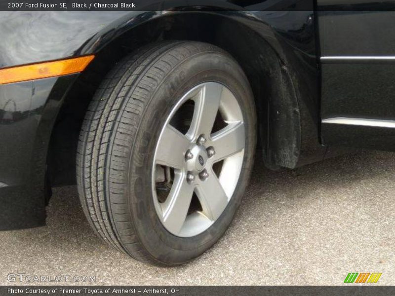 Black / Charcoal Black 2007 Ford Fusion SE