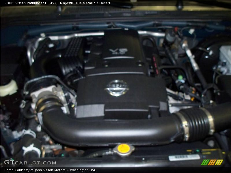 Majestic Blue Metallic / Desert 2006 Nissan Pathfinder LE 4x4