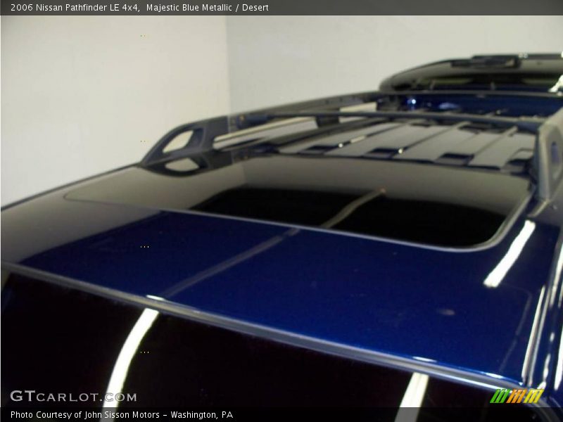Majestic Blue Metallic / Desert 2006 Nissan Pathfinder LE 4x4