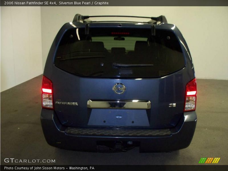 Silverton Blue Pearl / Graphite 2006 Nissan Pathfinder SE 4x4
