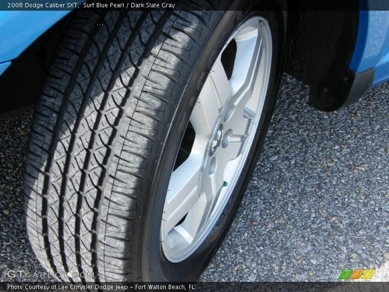 Surf Blue Pearl / Dark Slate Gray 2008 Dodge Caliber SXT