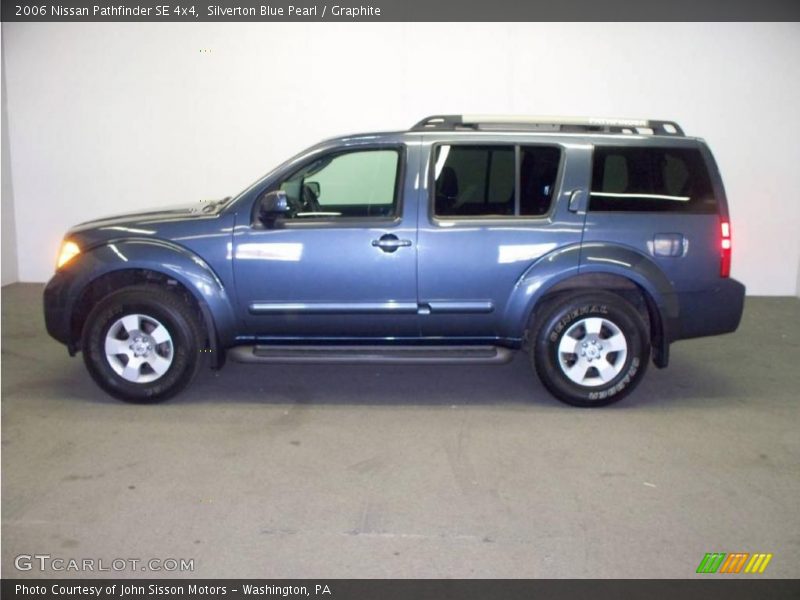 Silverton Blue Pearl / Graphite 2006 Nissan Pathfinder SE 4x4