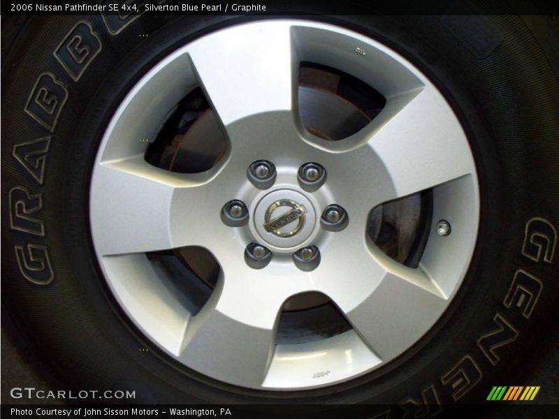 Silverton Blue Pearl / Graphite 2006 Nissan Pathfinder SE 4x4