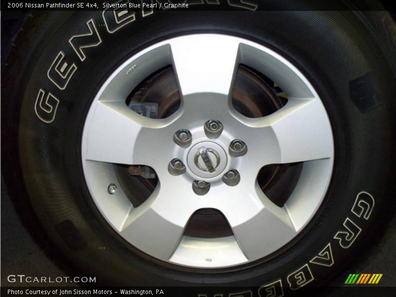 Silverton Blue Pearl / Graphite 2006 Nissan Pathfinder SE 4x4
