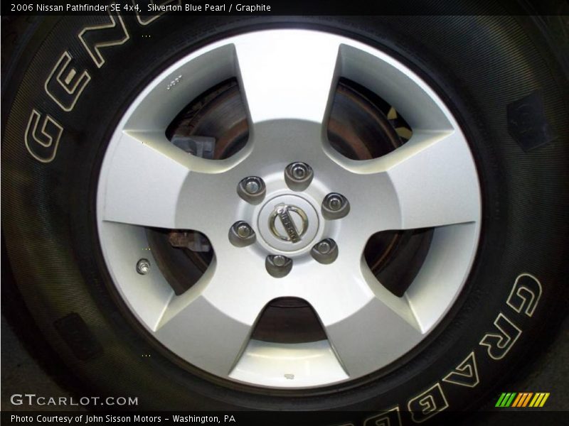 Silverton Blue Pearl / Graphite 2006 Nissan Pathfinder SE 4x4
