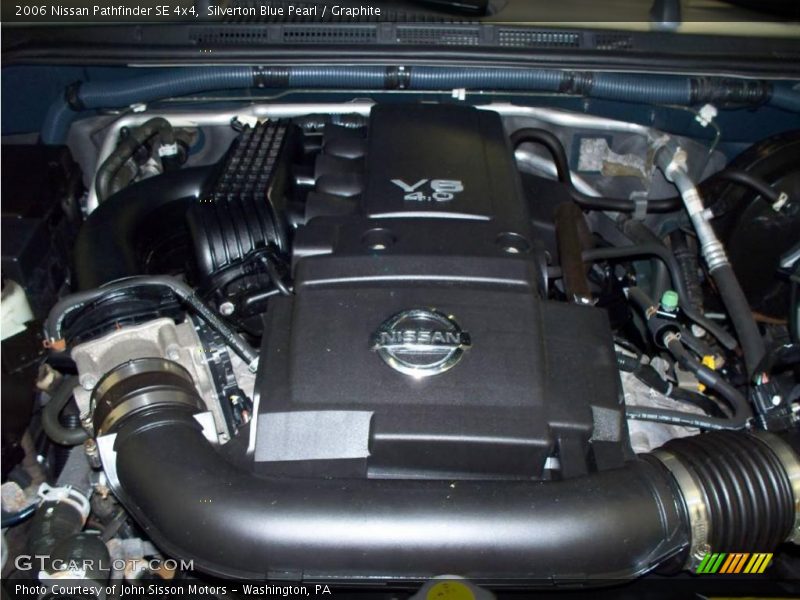 Silverton Blue Pearl / Graphite 2006 Nissan Pathfinder SE 4x4