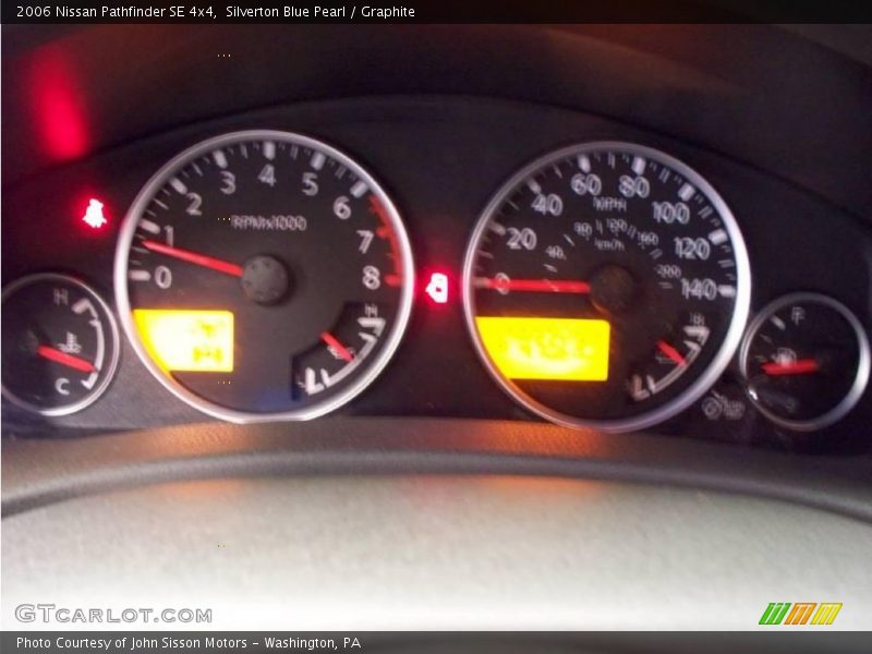 Silverton Blue Pearl / Graphite 2006 Nissan Pathfinder SE 4x4