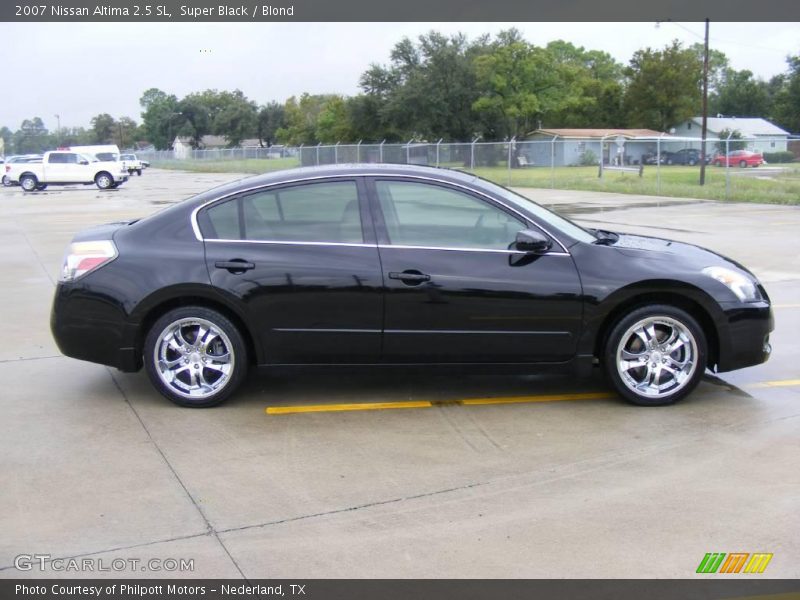 Super Black / Blond 2007 Nissan Altima 2.5 SL