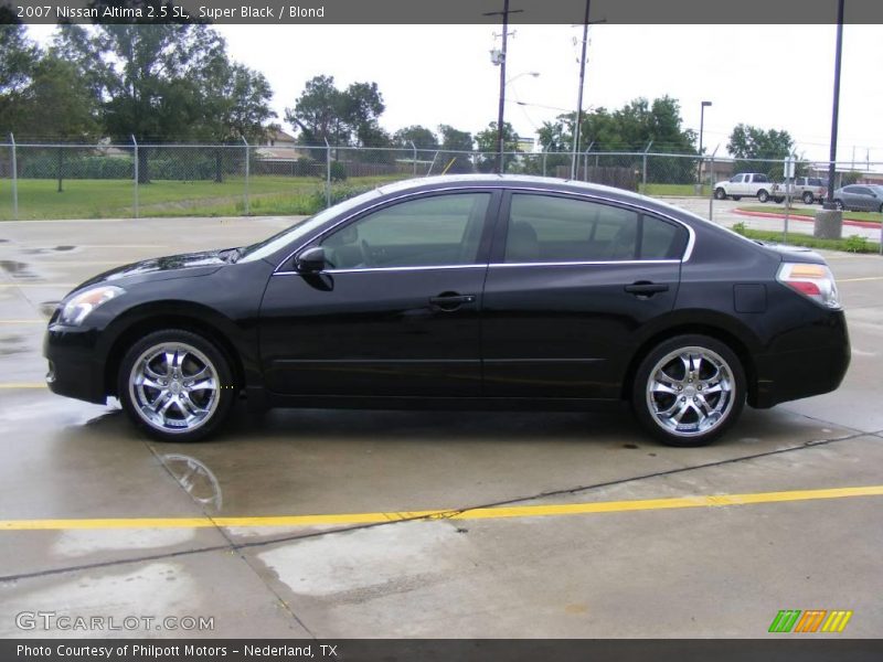 Super Black / Blond 2007 Nissan Altima 2.5 SL