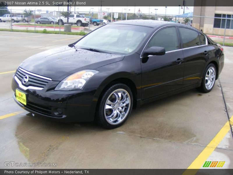 Super Black / Blond 2007 Nissan Altima 2.5 SL