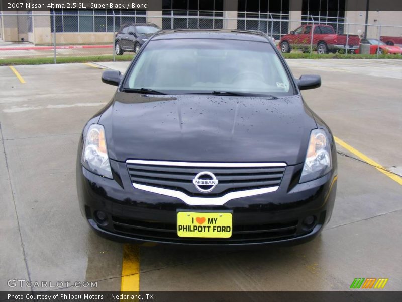 Super Black / Blond 2007 Nissan Altima 2.5 SL