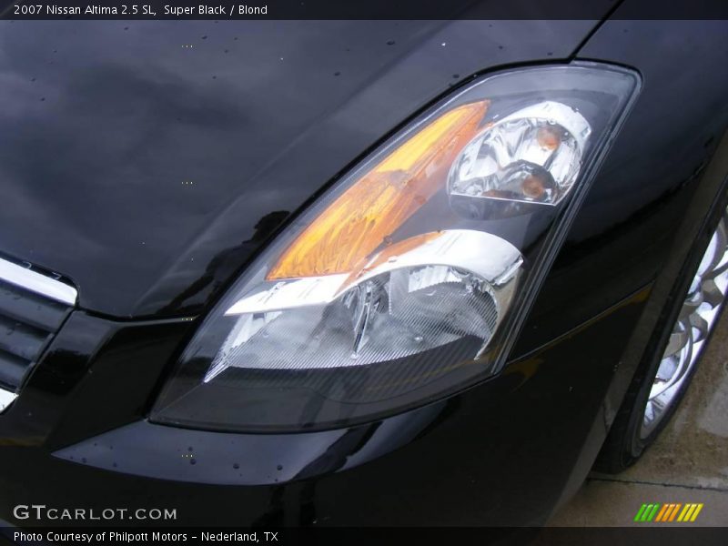 Super Black / Blond 2007 Nissan Altima 2.5 SL