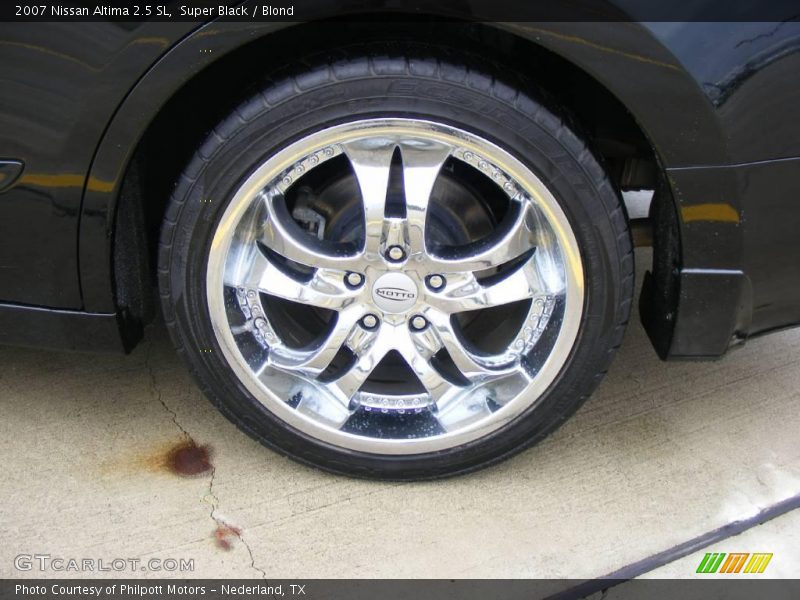 Super Black / Blond 2007 Nissan Altima 2.5 SL